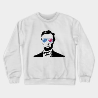 Abraham 4th of July Crewneck Sweatshirt